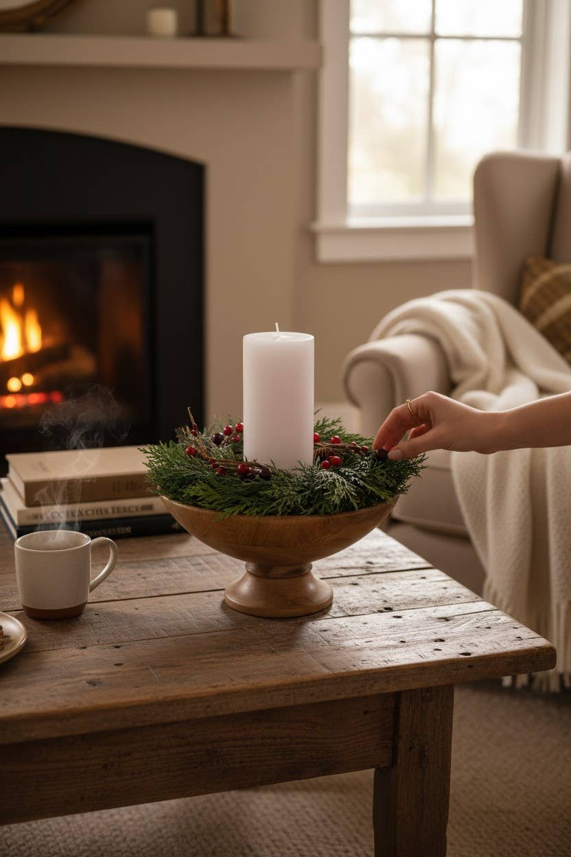 Made Market Co. – wholesale Decorative plate/dish/bowl – Classic Wood Pedestal Bowl1