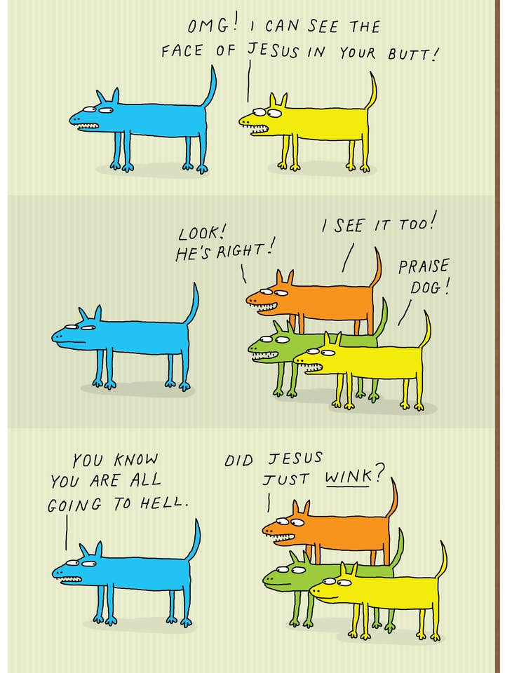 624 Wink (Birthday Card) for wholesale by Clayboys Cards