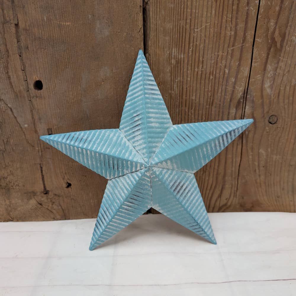 A.T. Imports - Wholesale Craft Supplies - Small Corrugated Barn Star4