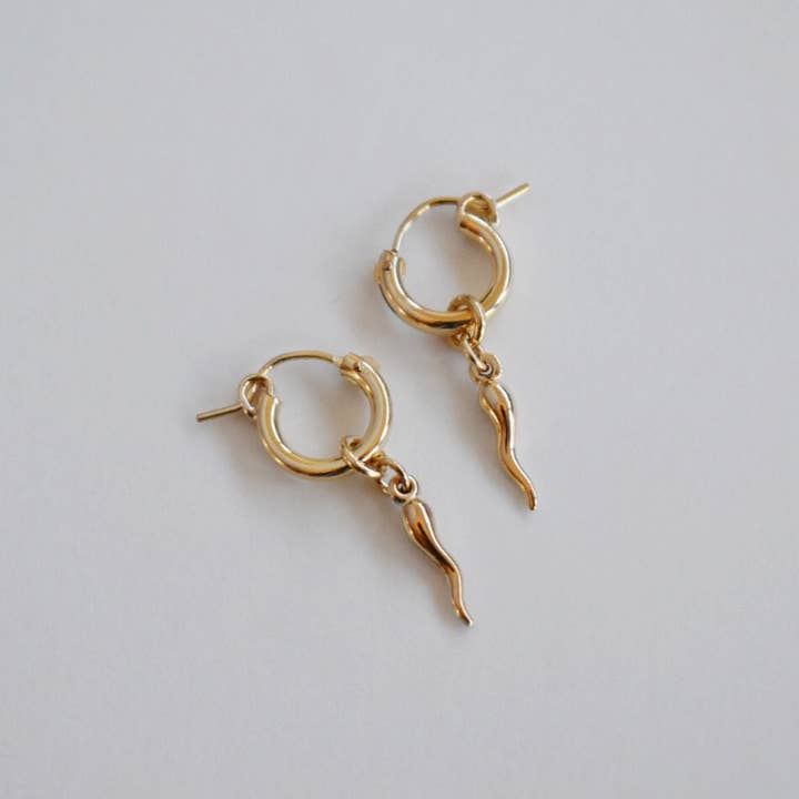 LITE CHILI HOOP-ÖRHÄNGEN för wholesale av GldSol