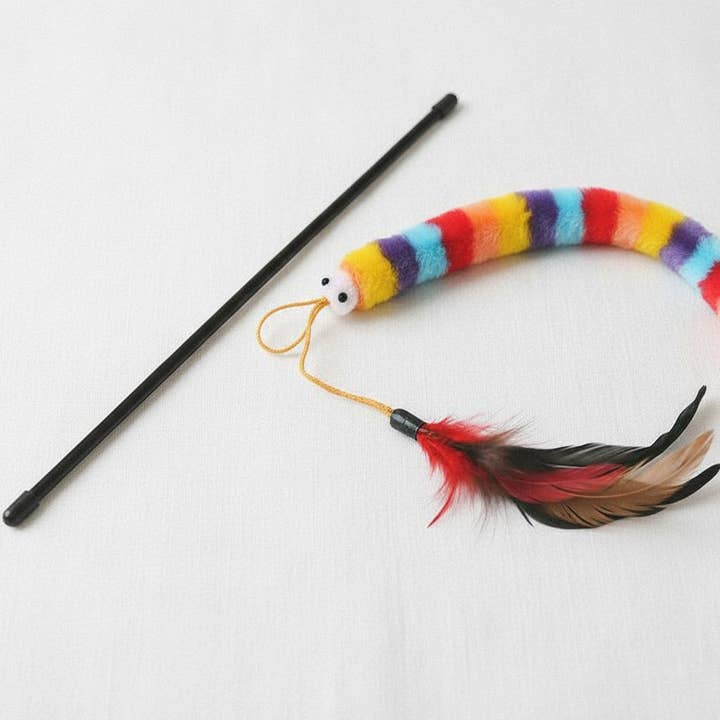 kapeit - Wholesale Pet Toy - Cat/Dog - Interactive Plush Caterpillar Cat Toy1