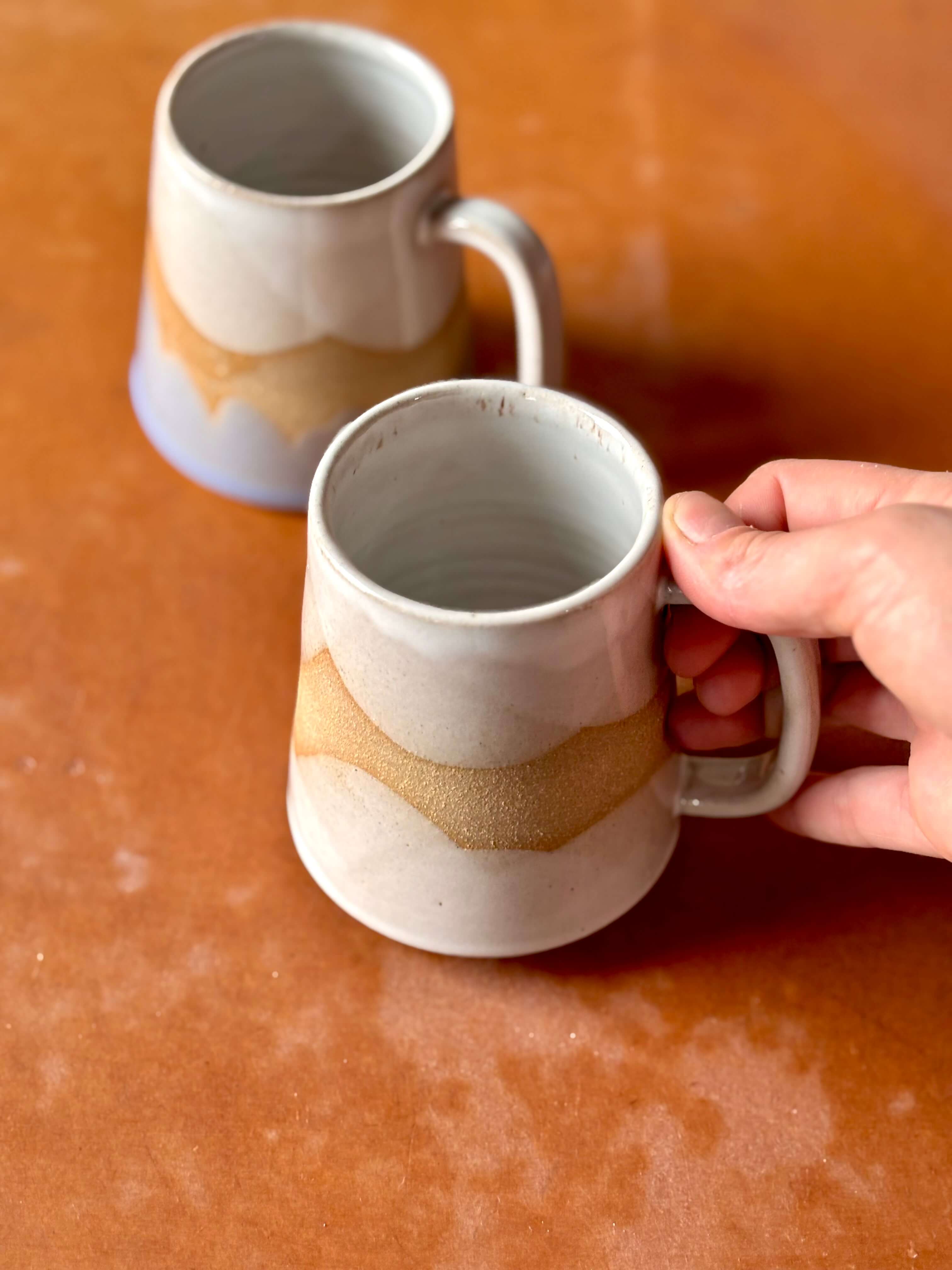 ROB Ceramics - Wholesale Coffee Mug - Horizon Mug- Handmade Ceramic5