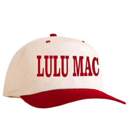 Girlie Girl Originals - Wholesale Baseball Cap - Women's - LM-3014 LULU MAC CAP RED1