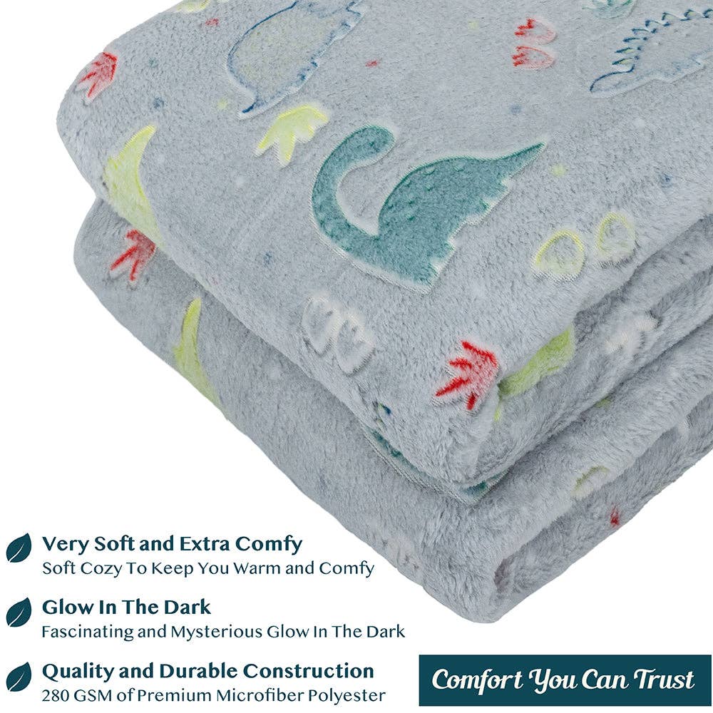 Pavilia – wholesale Throw blanket – Glow In The Dark Fleece Throw Blanket38