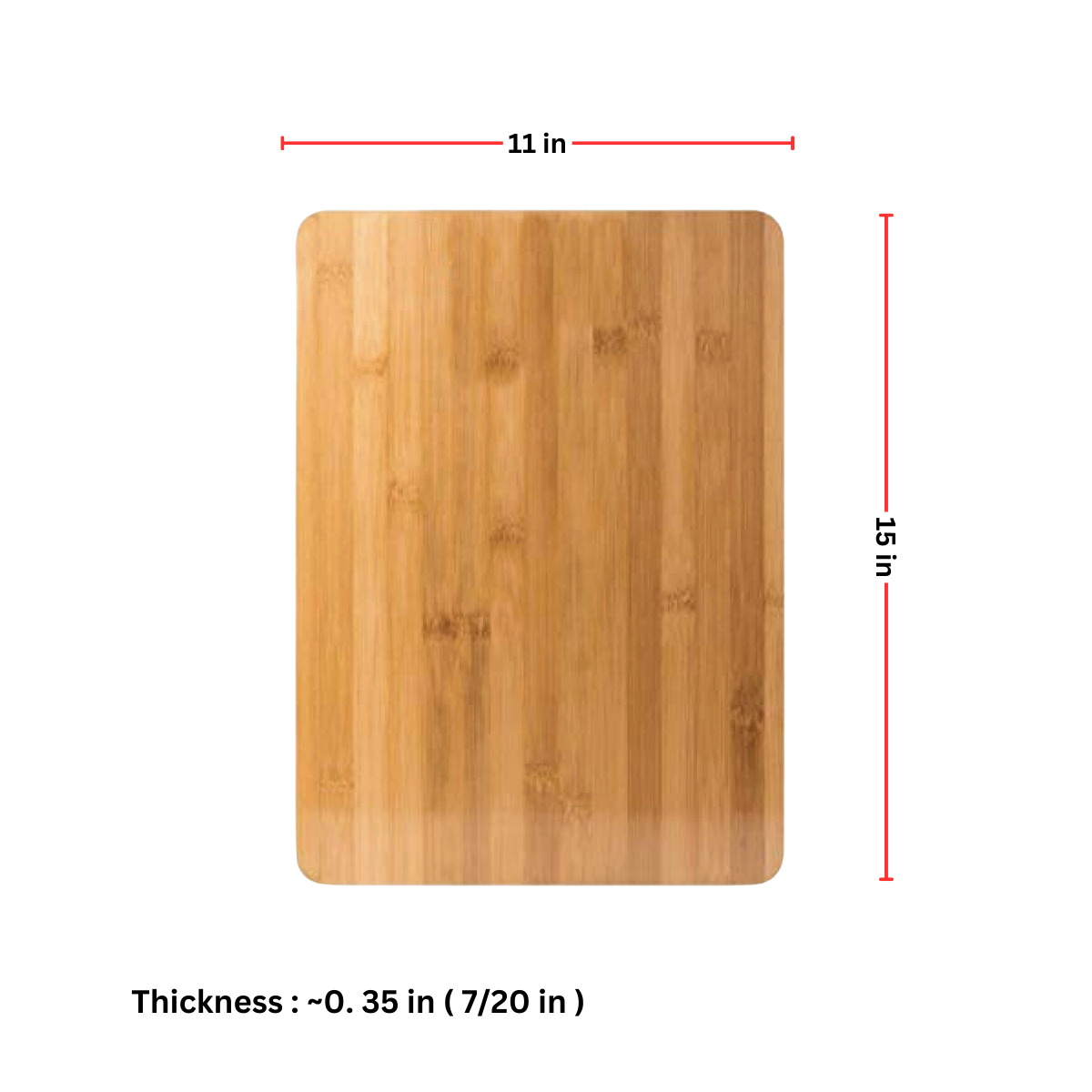 INVISION - Wholesale Cutting Board - 12pc 15x11" Bamboo Cutting Boards – Bulk for Custom Gifts1