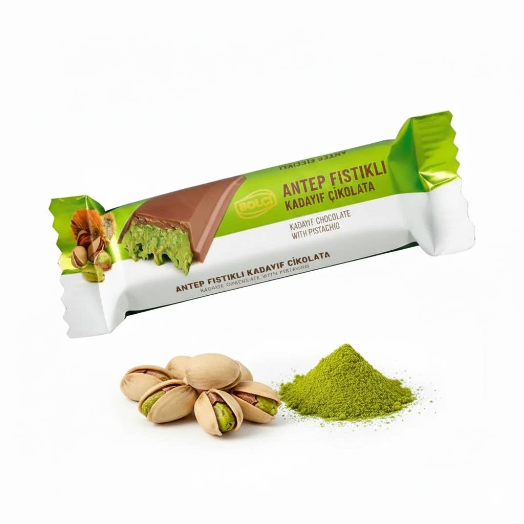 Aladdin - Wholesale Chocolate Bar - Dubai Chocolate Bar 30g Antep Pistachio Kadayif Halal2