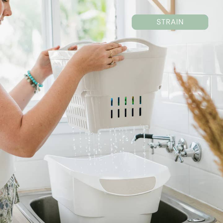 Strucket - Wholesale Laundry Basket - Strucket 19L – 6 Pack Assorted (2 Aqua + 2 Sand + 2 Gray)5