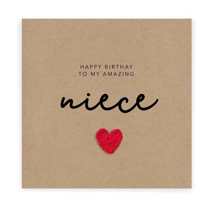 Fifi's Handcrafted - Vendita all'ingrosso Biglietti di auguri - Biglietto di auguri per nipote, con scritta «To an Amazing Nephew Happy Birthday», Ni