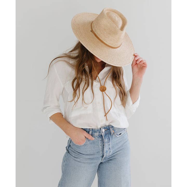 Gigi Pip - Wholesale Straw Hat - Women's - River Guatemalan Palm