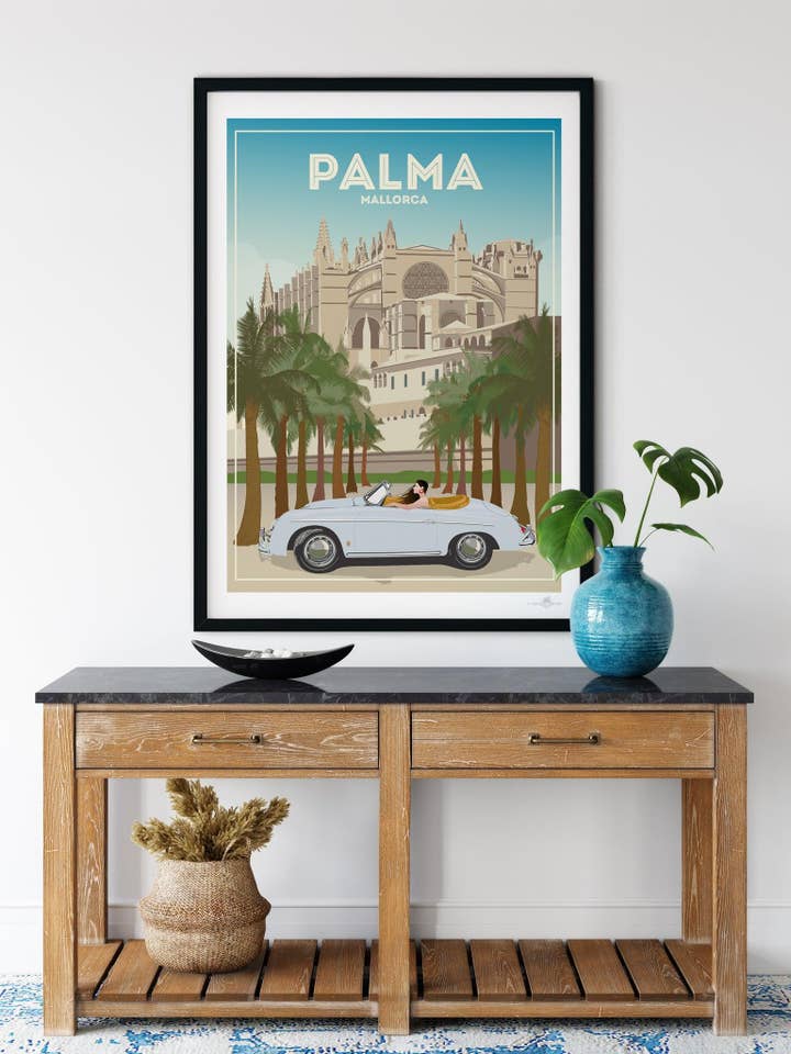 Affiche Imprimée de la Cathédrale de Palma de Majorque pour la vente par Paradise Posters