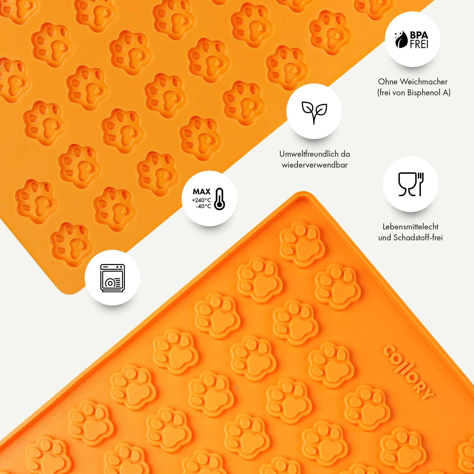 Collory – wholesale Bakplåt/-matta – Tass bakmattor i (mini, medium)23