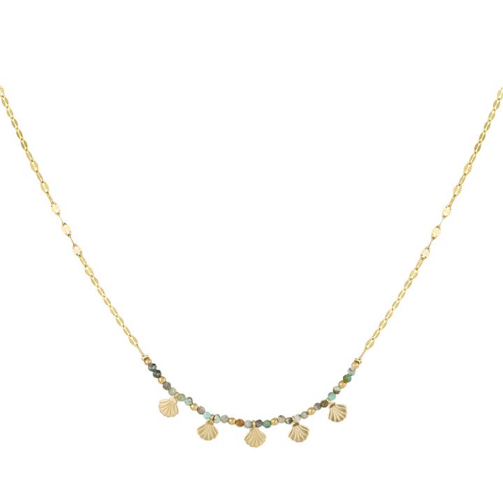 SHINE BUY - Wholesale Beaded/Pearl Necklace - Beaded necklace sea shells
