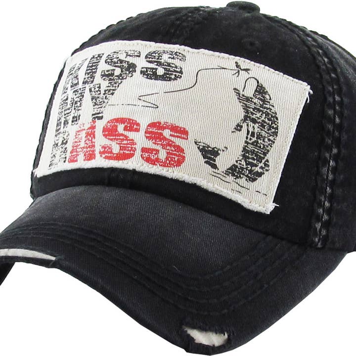 KBETHOS - Wholesale Baseball Cap - Unisex - Kiss My Bass - Baseball Cap