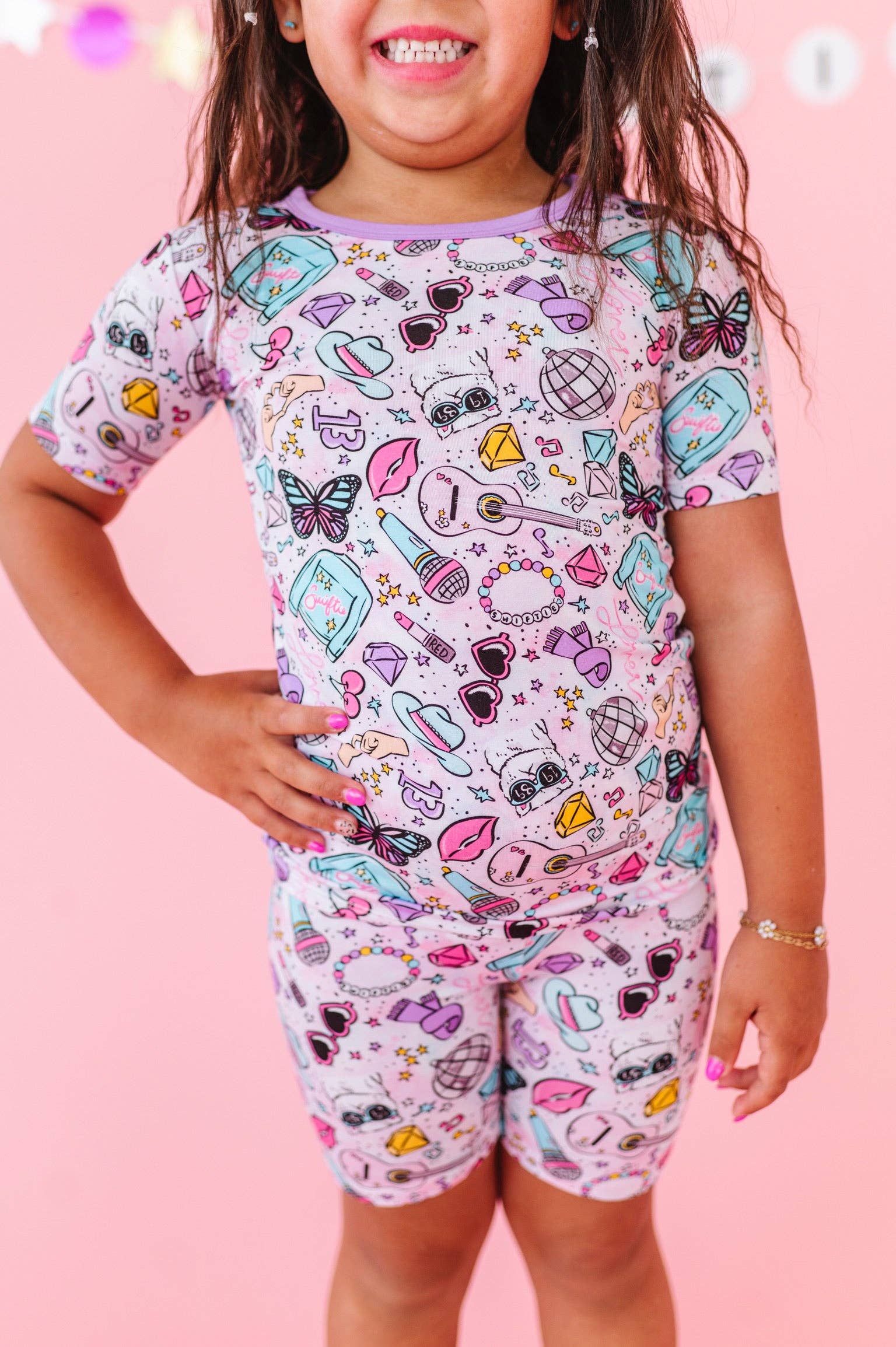 Kiki + Lulu - Wholesale Sleepwear Set - Kids - Look What You Made Me Snooze Kids Shorts Pajamas6