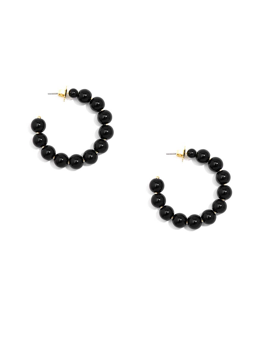 ZENZII Jewelry - Wholesale Hoop Earrings - The Classic Pearl Hoop Earrings1