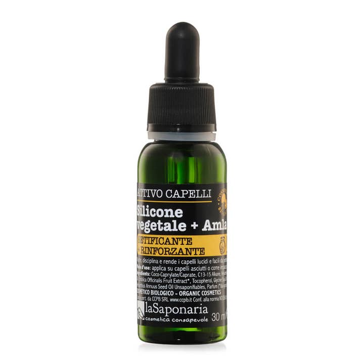 Vegetabilsk silikone + Amla - Hårbalsam (30 ml) for engroshandel hos La Saponaria