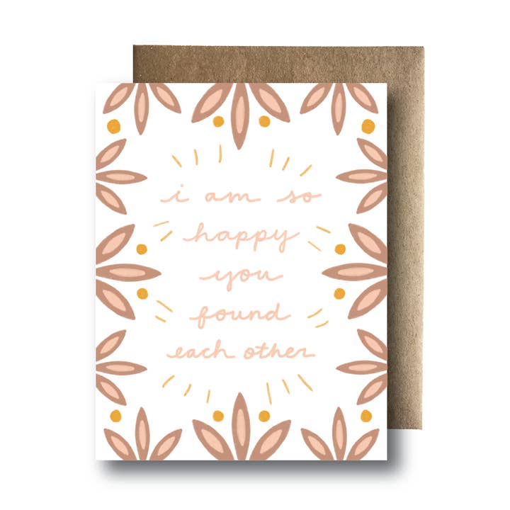 Maija Rebecca Hand Drawn - Wholesale Love Card - You Found Each other0