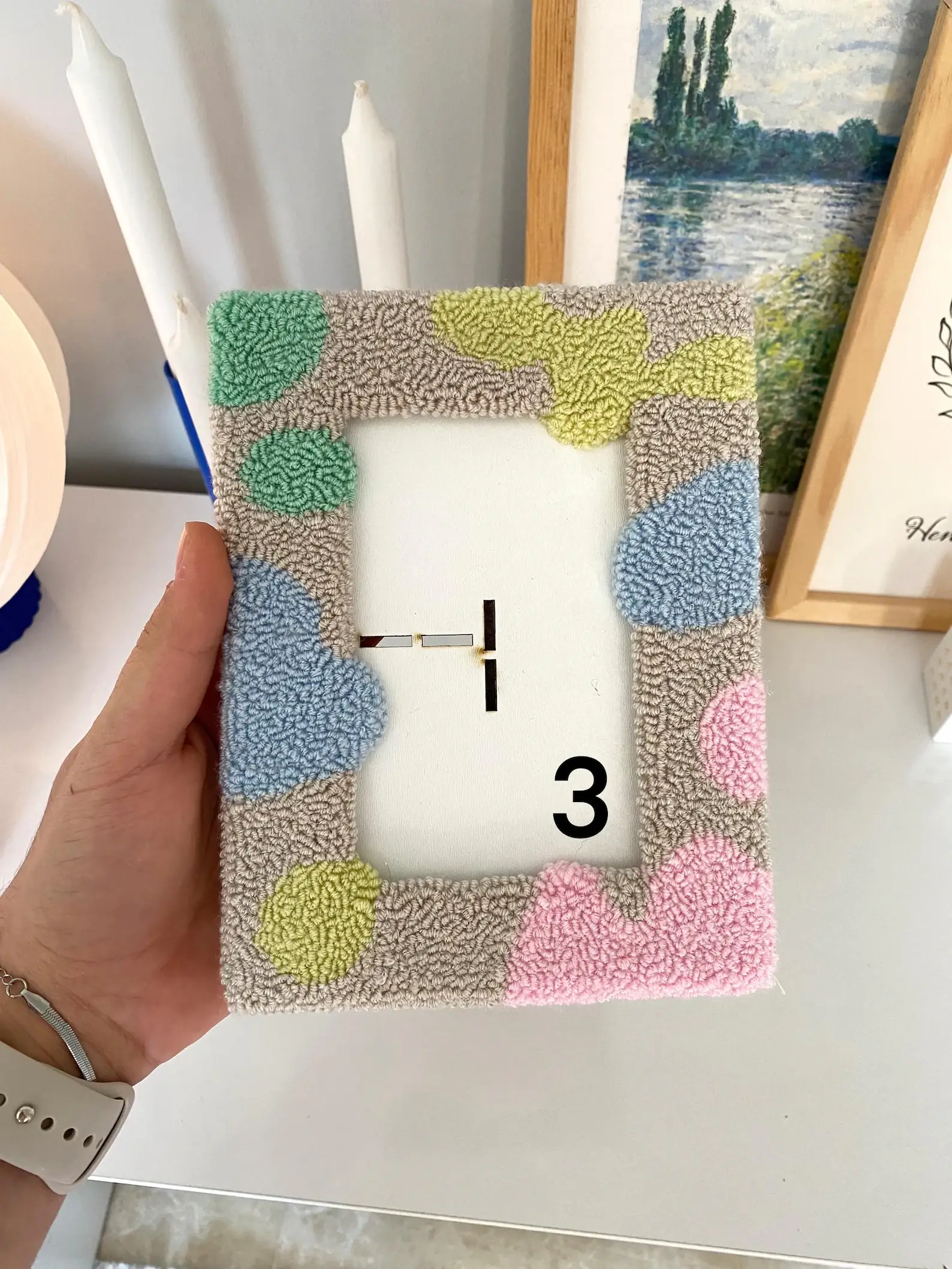 Mudita Rug Studio – wholesale Bildram – Handgjorda punch needle-fotoramar, fotoramar2