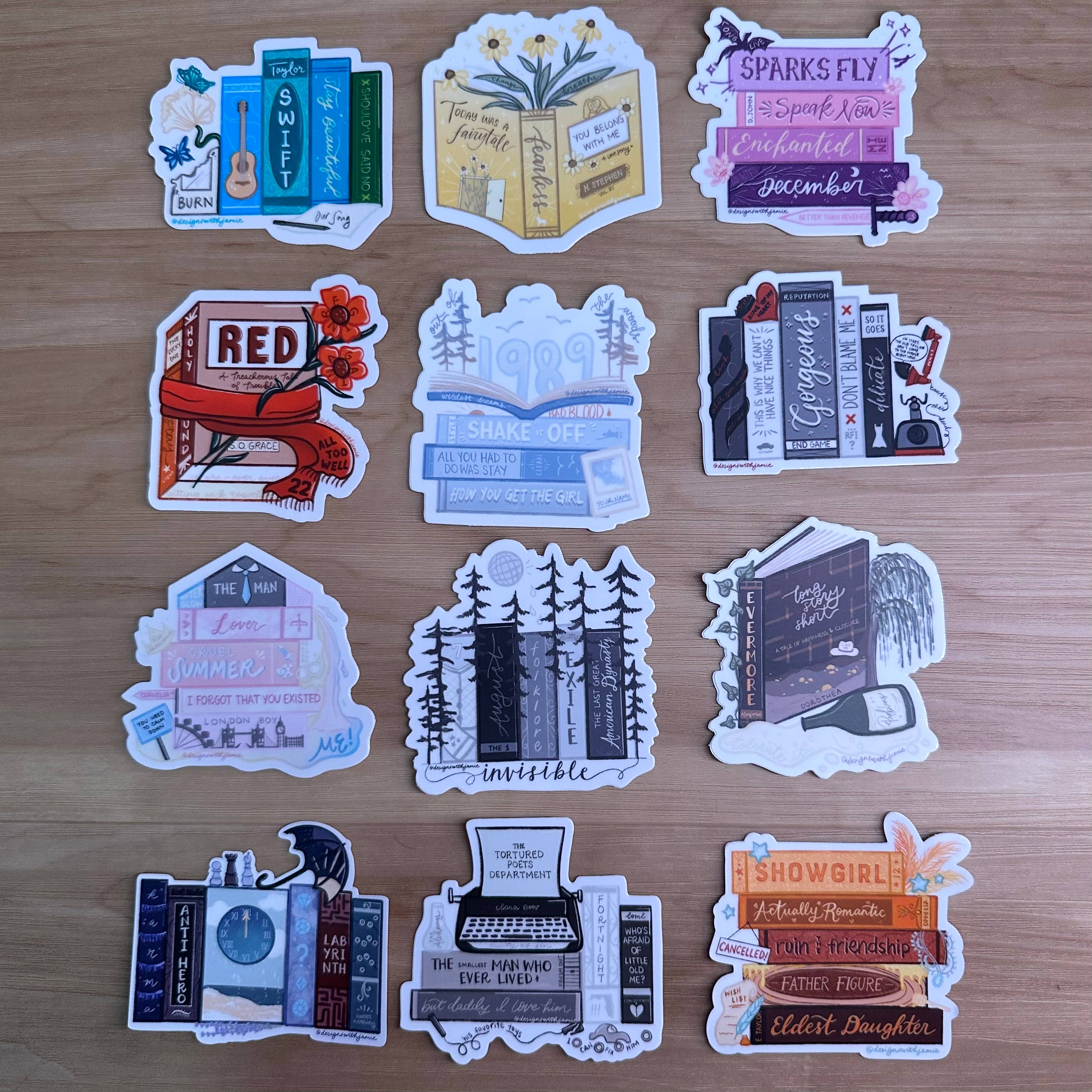 Designs with Jamie – Großhandel Aufkleber – Shwgrl Buchaufkleber2