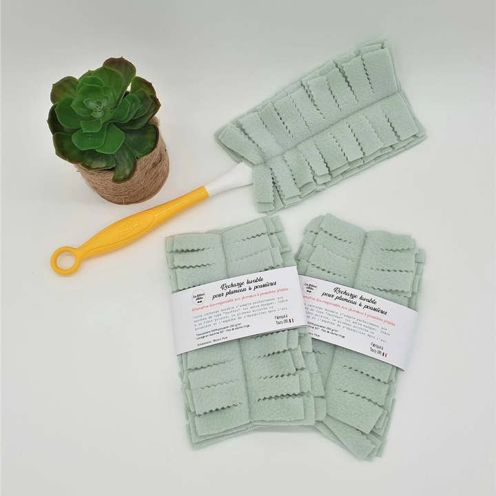 Washable refill for dust duster for wholesale by Les Ateliers d’Éliléa