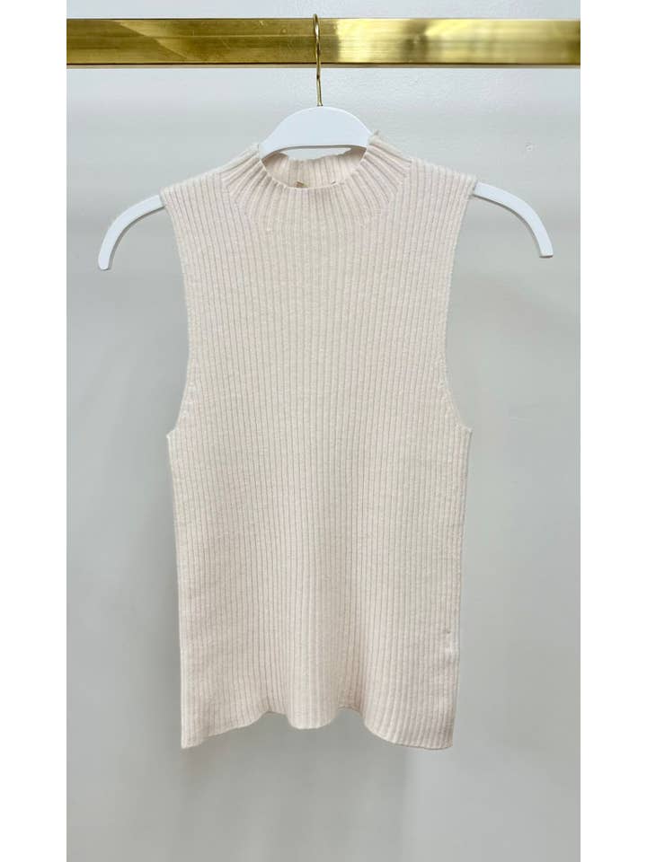 MILIO MILANO - Vente Haut en maille â femme - COQUILLE CĂTELĂE EN VISCOSE SANS MANCHES (330117/37715)50