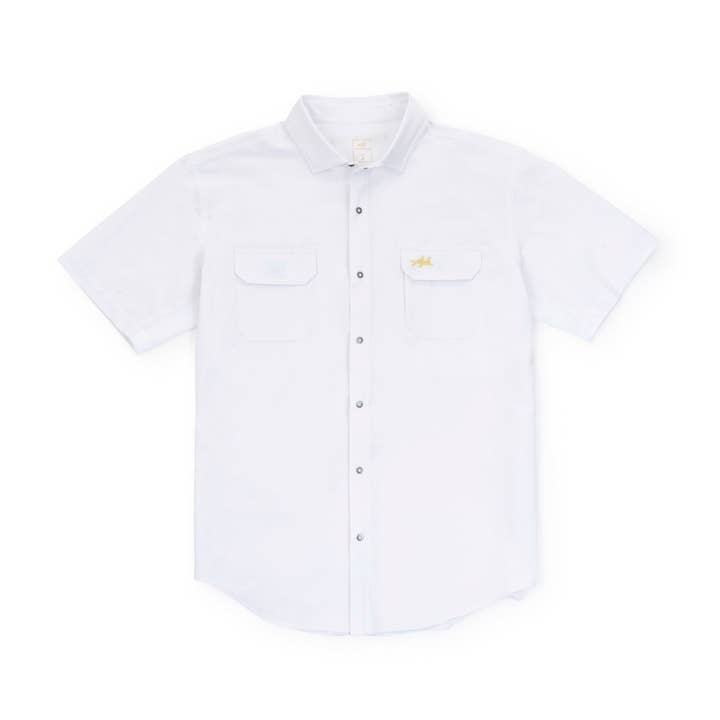 Rio Ultimate Outdoor Blend Short Sleeve - White for wholesale by Two Dove Outdoors