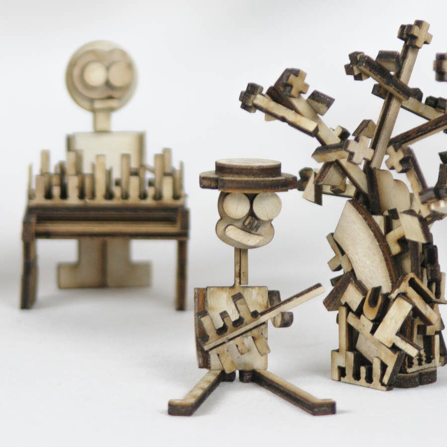 NKD Puzzle – Großhandel Bastelset – Holzteile für kreatives Hobby „CREACHUTE“18