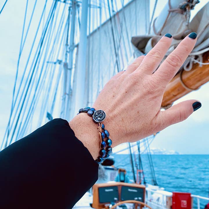 Beach Themed Jewelry Set with a Mermaid Soul Bracelet to Celebrate Free Spirit for wholesale by Gogh Jewelry Design