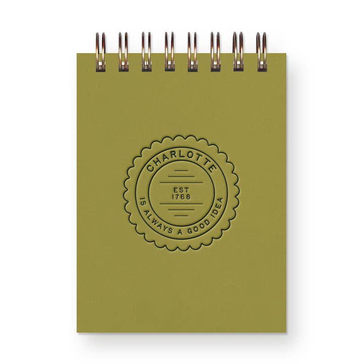 Custom City Always a Good Idea Mini Jotter Notebook for wholesale by Ruff House Print Shop
