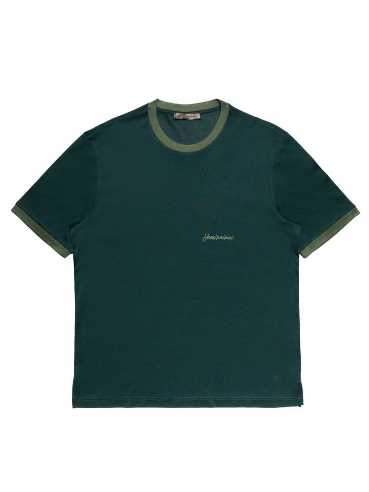 Sombrilla de manga corta HEMPARP Petroleum Green para venta al por mayor de HEMINEINAI