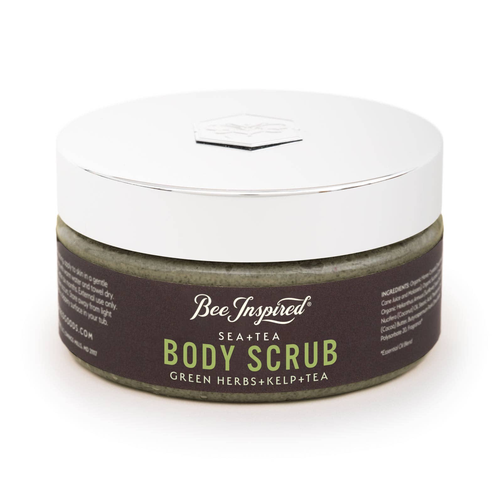 Bee Inspired - Wholesale Body Scrub/Exfoliant - Sea + Tea Body Scrub | 8oz Coastal Herbs Body Scrub15