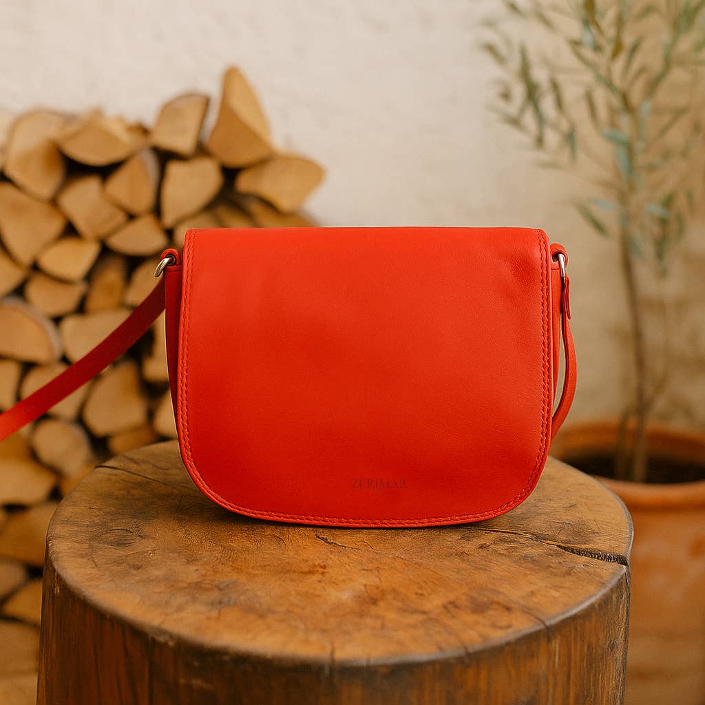 Zerimar 1942 - Wholesale Shoulder Bag - Women's - Zerimar Bolso Bandolera 100% Piel Medidas: 20x8x255