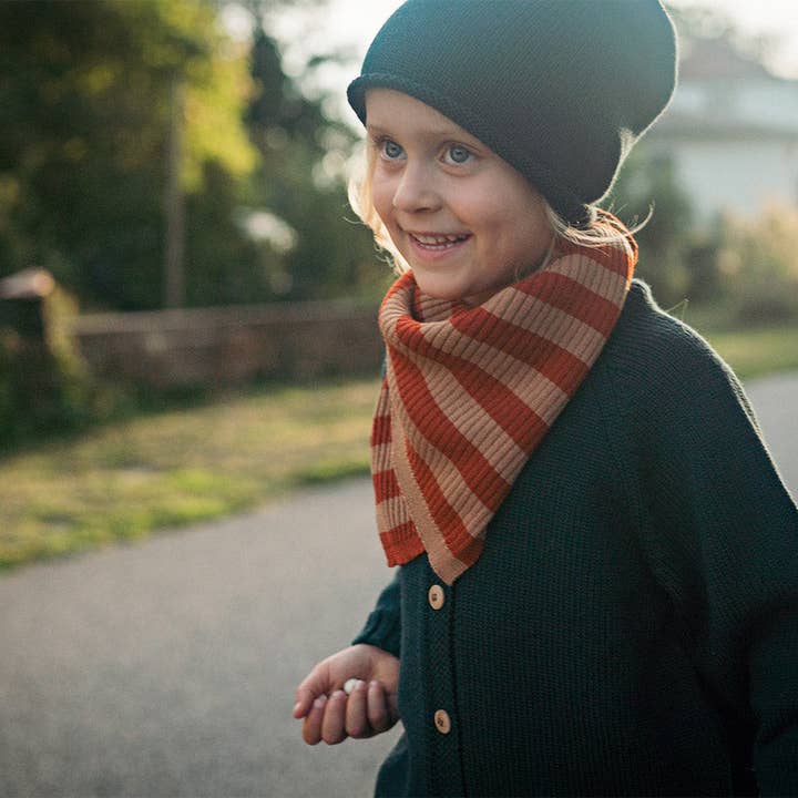 THE WOOLLY SCARF KIDS - randig tegel för wholesale av mamelo