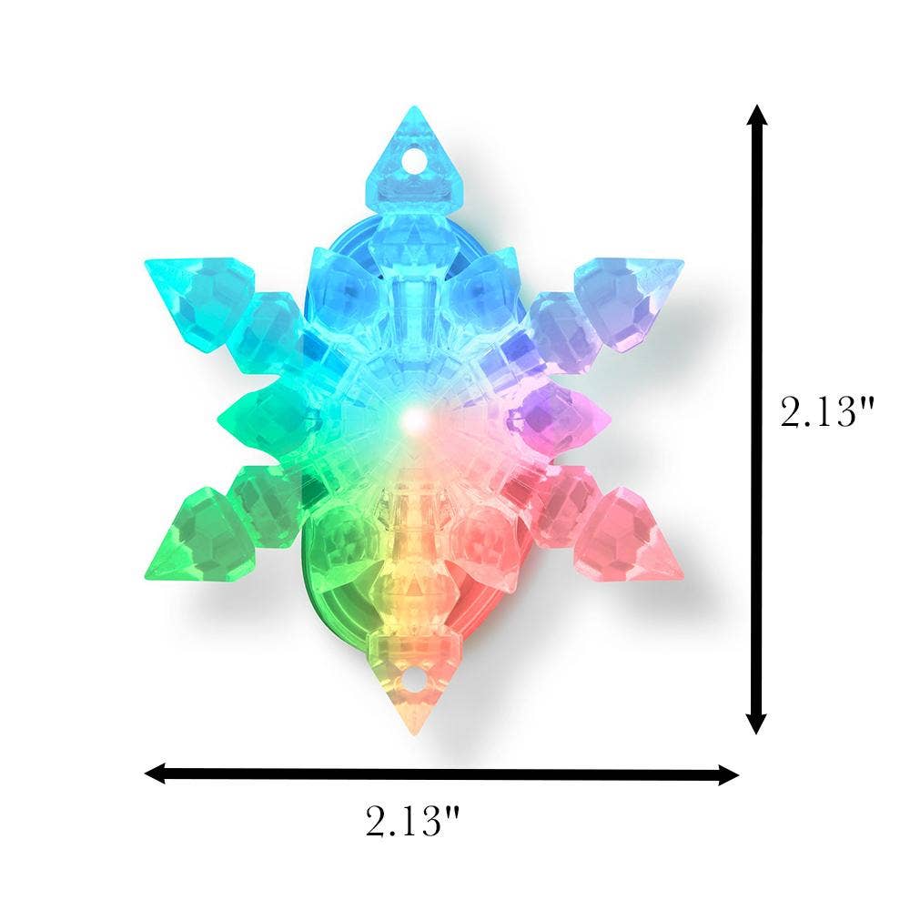 Blinkee.com, LLC - Wholesale Hair Clip - Women's - Color Changing Snowflake Hair Clip2