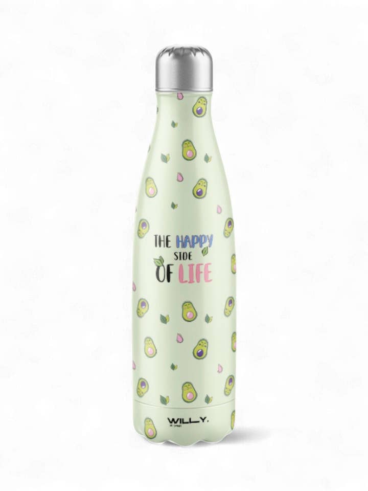 AVOKADO STÅLFLASKA 500ML för wholesale av Willy be Smart