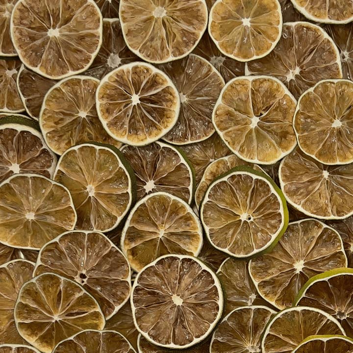 Dehydrated Lime Slices - BULK (1kg) for wholesale by Fruit and Nut Co.