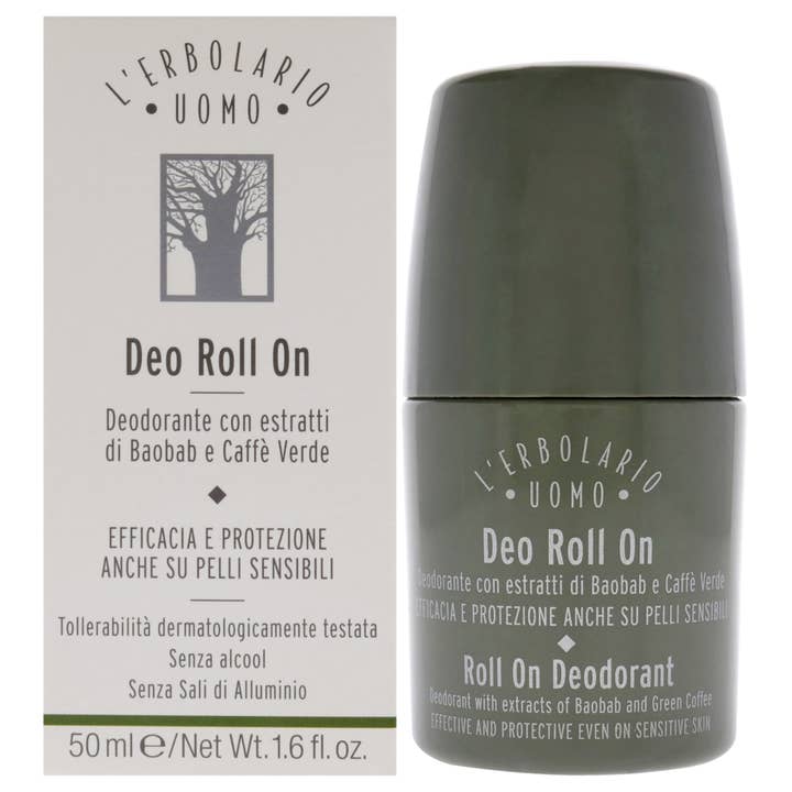 Style Rule - Wholesale Deodorant - Men's - Uomo Roll On Deodorant by LErbolario for Men3