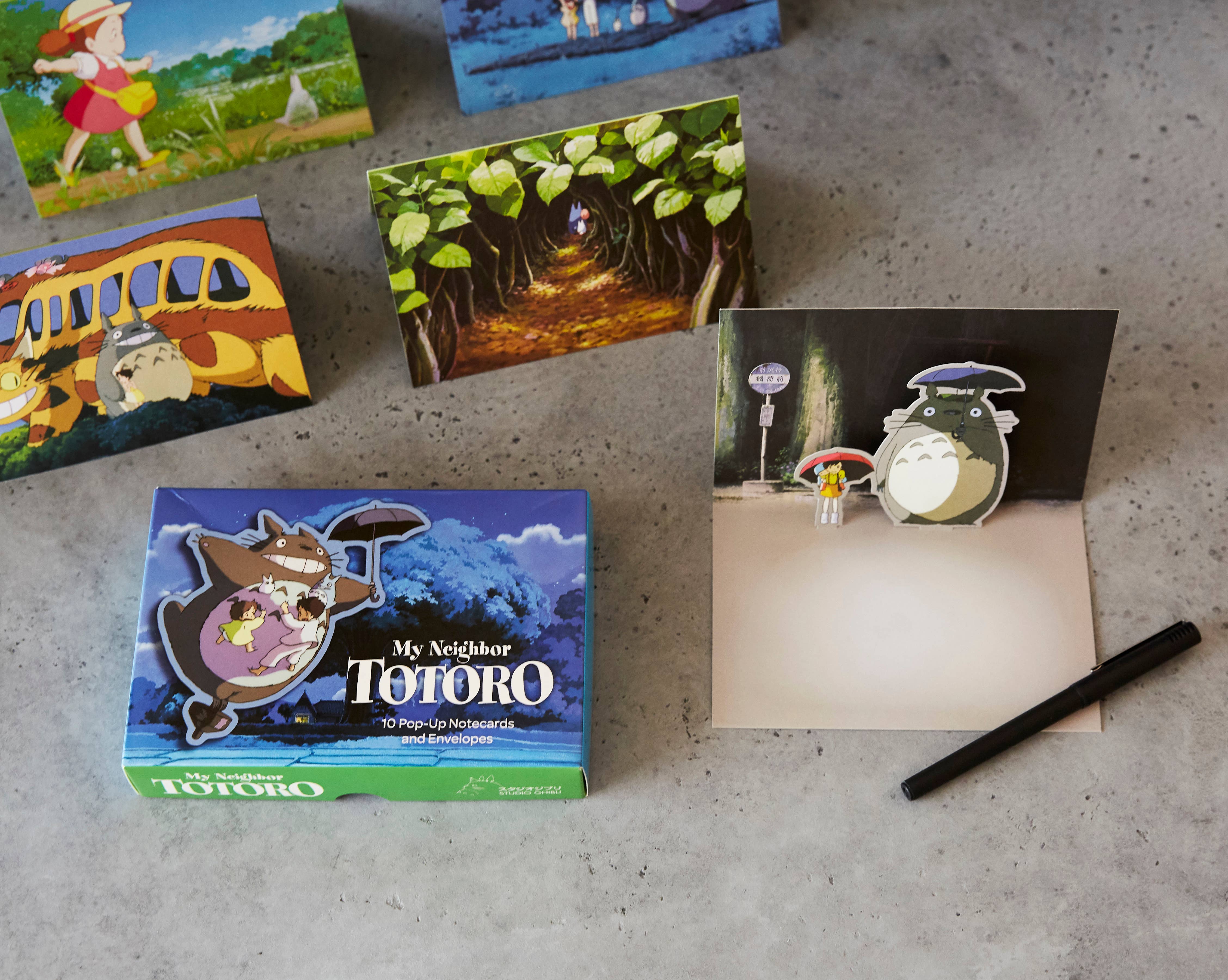 Chronicle Books - Wholesale Stationery/Notecard Set - Studio Ghibli My Neighbor Totoro Pop-Up Notecards10