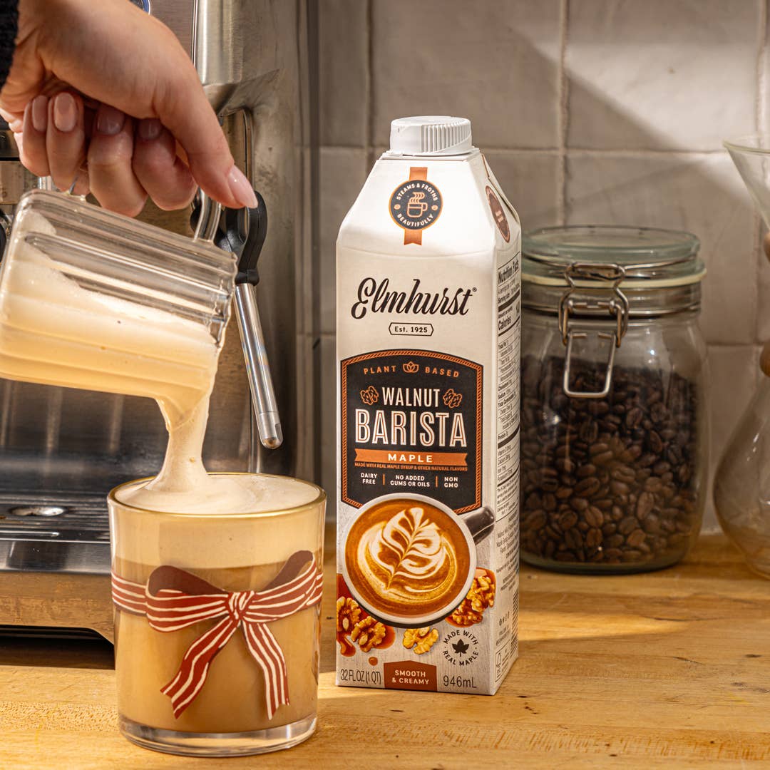 Elmhurst 1925 - Vente Boisson végétale - Lait Érable Noix de Grenoble Édition Barista, 32oz [Lot de 6]5