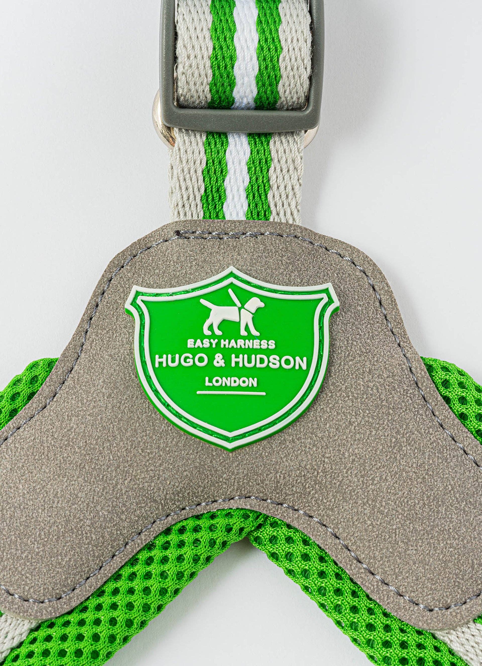 Hugo & Hudson - Vente Harnais – chien - Harnais Easy Walk V pour chien - Vert2