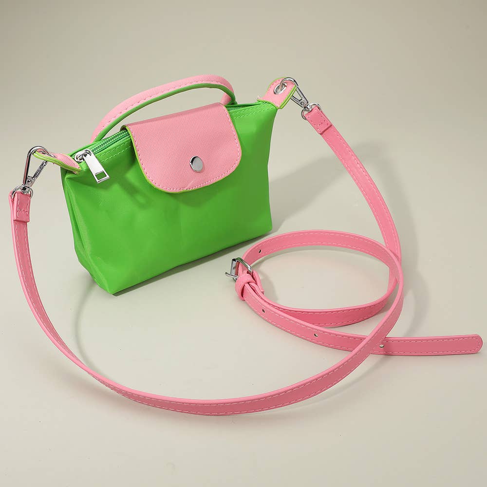 Sensibling Corp. - Wholesale Crossbody Bag - Women's - Compact Two Tone Handbag / Crossbody Bag1