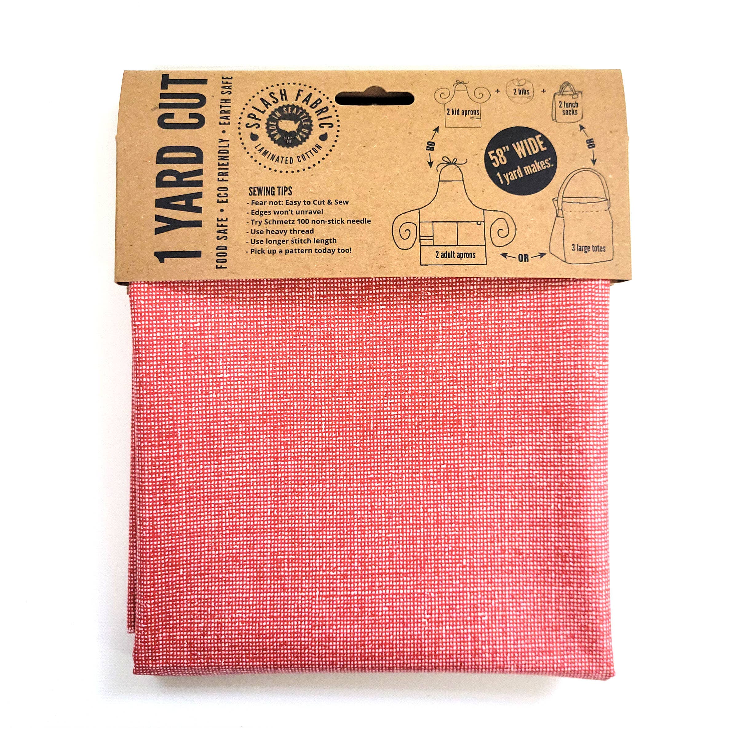 Splash Fabric - Vente Matériels de bricolage - Coupes de 1 yard en emballage24