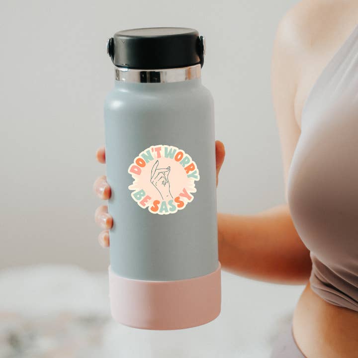 Kase Wear - Wholesale Sticker - Dont worry be sassy sticker