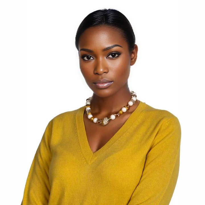 Shirin Sehan – Engroshandel Halskæde med vedhæng – Romantisk Signe halskæde med Murano hjerte