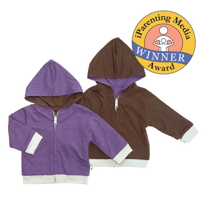 babysoy Inc - Wholesale Hoodie โ Child - Baby & Toddler Duo Colored Hoodie