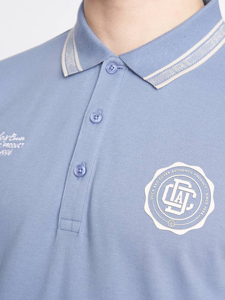 Duck and Cover – wholesale Polo – Men’s – Keyaan Polo Blue5