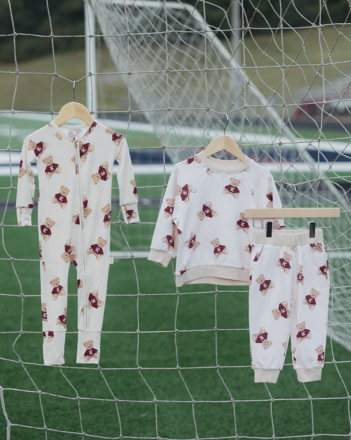 Lil Krew & Co - Vendita all'ingrosso Completo top e pantaloni - Neonati - Set Vintage Teddy4