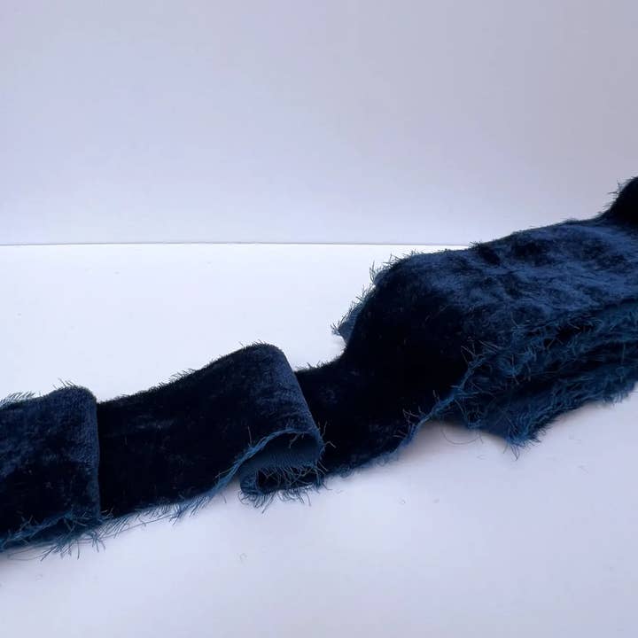 Trim & Twine - Wholesale Ribbon - Gift Wrapping - Boxed 2" Raw Edge Velvet Ribbon - 33 Colors 22