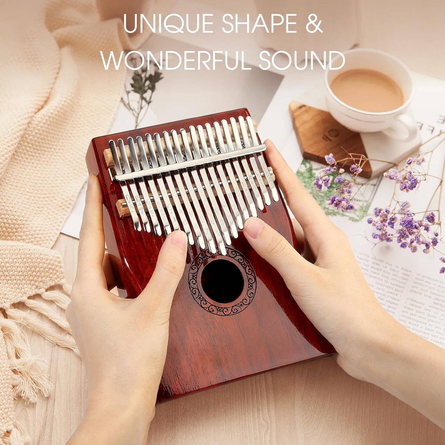 VIGOR – wholesale Musikinstrument – Professionell kalimba handgjord av högkvalitativt trä5