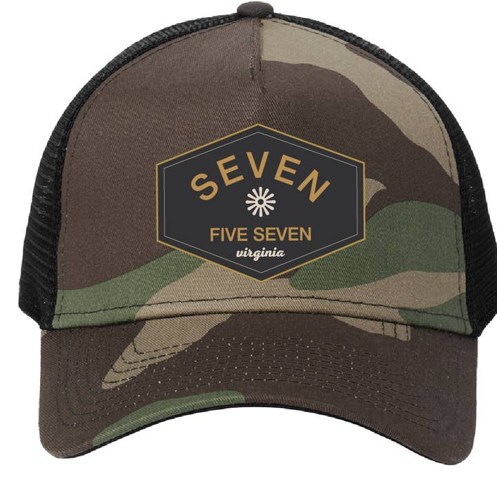 Snapback Trucker Cap / Camo & Black / 757 and other Purchase Wholesale 9forty hats. Free Returns & Net 60 Terms on Faire trending on Faire.